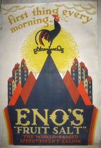 McKnight Kauffer Enos Fruit Salts advertisement 1924 wot is ours