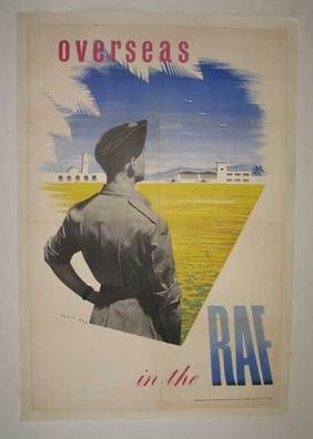 Robin Day poster photomontage RAF