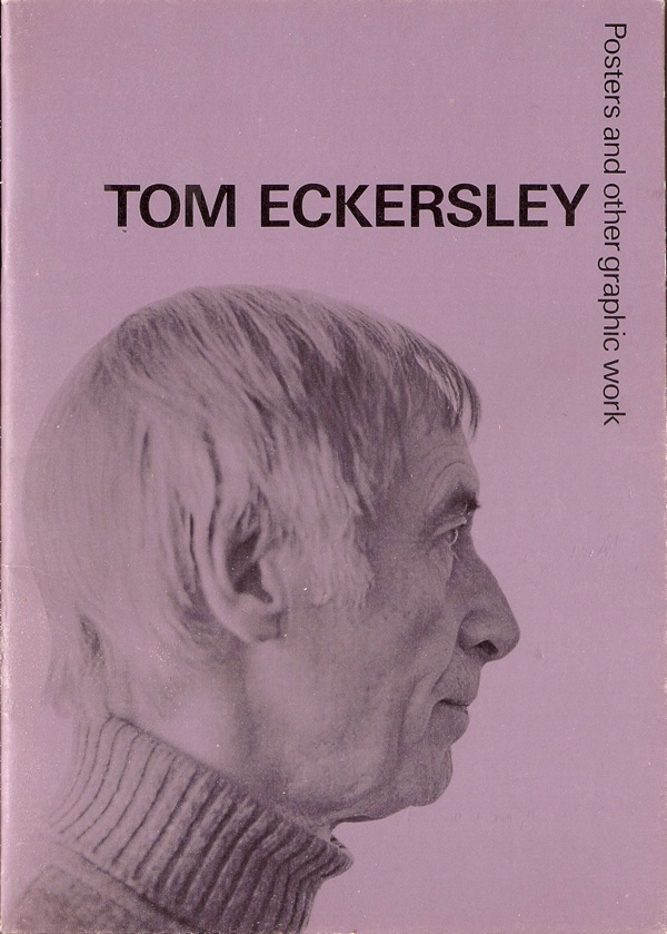Tom Eckersley exhibition catalogue cover 1993