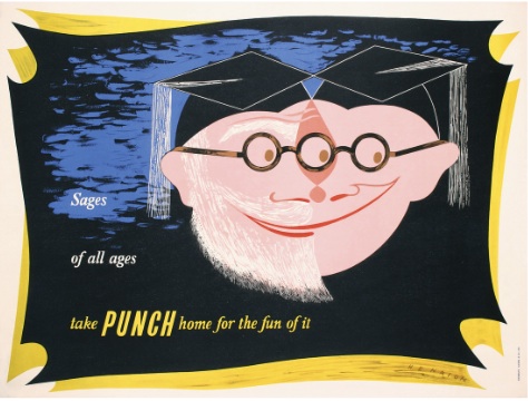 Henrion Punch poster 1949