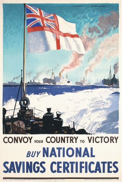 Rowland Hilder War Savings poster 1942