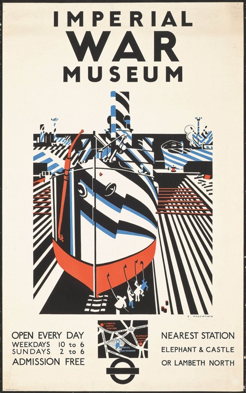 Edward Wadsworth Imperial War Museum poster 1936