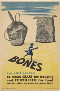 Dorrit Dekk Bones Salvage propaganda poster 1940s WW2
