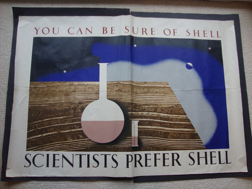 Eckersley Lombers Shell poster from eBay