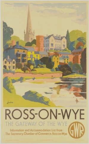 Ross on Wye Lander poster GWR