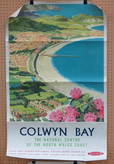 Colwyn Bay British Railways poster