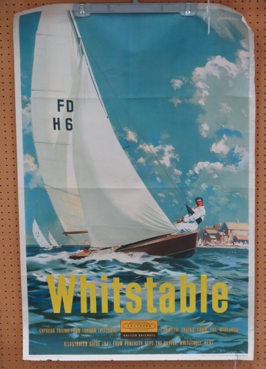 Whitstable British Railways poster 1950s