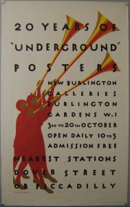 H S Williamson London Transport exhibition poster 1922