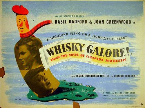 Tom Eckersley Whisky Galore Film poster