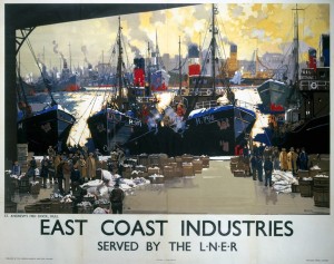 'East Coast Industries’, LNER poster, c 1938.