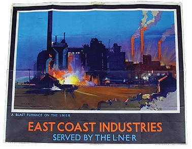 Frank Mason East Coast industries smelting poster