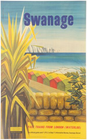Bromfield British railway poster swanage