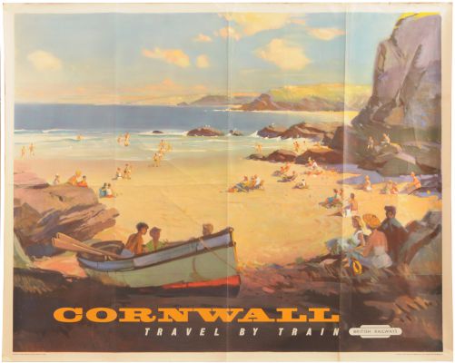 Cornwall British Railways poster