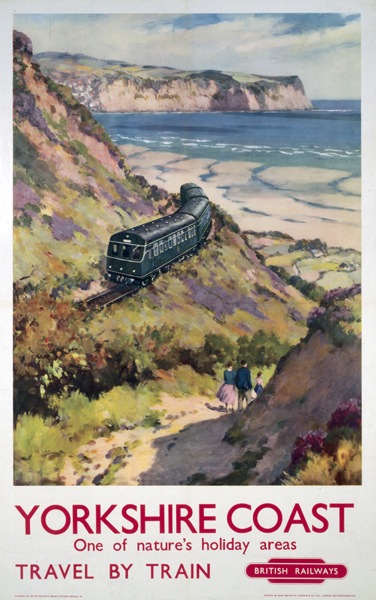 'Yorkshire Coast’, BR poster, 1959. Anonymous