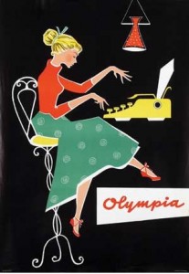 Olympia dutch poster 1950s