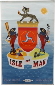 Daphne Padden isle of Man BRitish railways poster