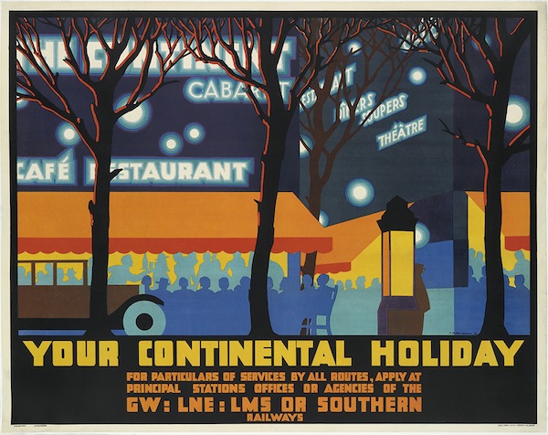 PETER IRWIN BROWN (1903-?) YOUR CONTINENTAL HOLIDAY. 1932. 
