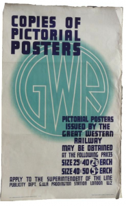 GWR poster advertising how to buy posters