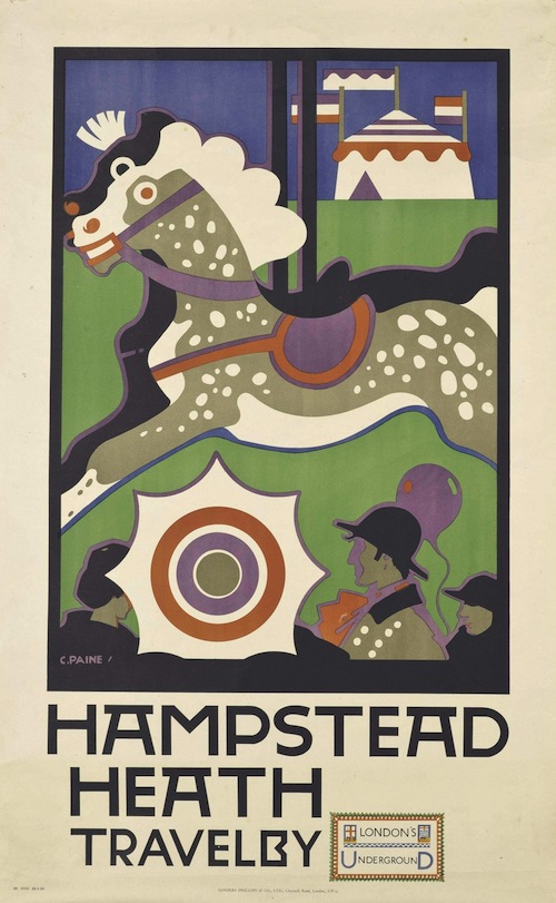 Charles Paine, London Transport Poster 1922, 
