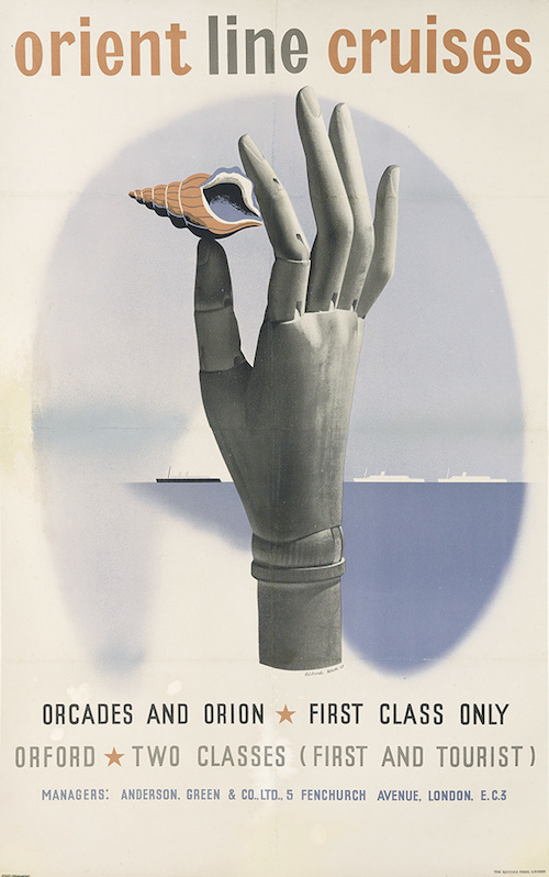 RICHARD BECK (DATES UNKNOWN) ORIENT LINE CRUISES. 1937. 