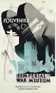 Austin Cooper (1890-1964) SOUVENIRS, IMPERIAL WAR MUSEUM lithograph in colours, 1932