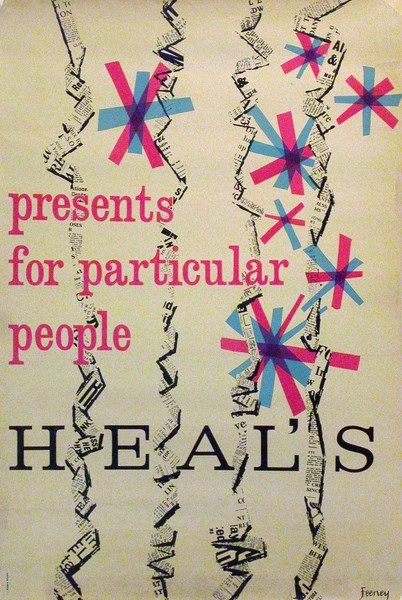 Charles Feeney Christmas Heals poster 