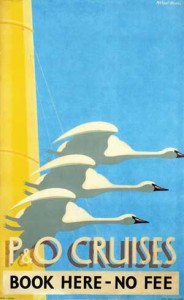 Michael Horan P&O cruise poster 1930