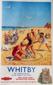 Whitby british Railways poster 1950s