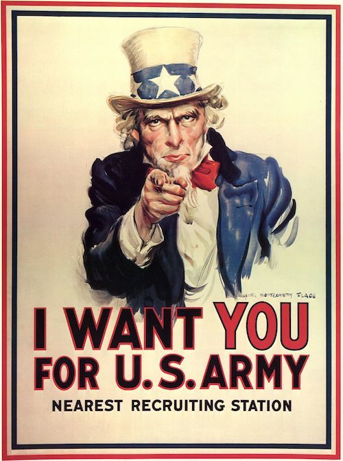 Uncle Sam wants you original poster