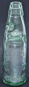 GWR Refreshment Department Swindon small Cod Bottle standing 7½" tall