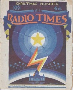 McKnight Kauffer radio times christmas cover 1926