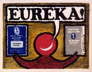 Stan Krol eureka gpo poster artwork 1960