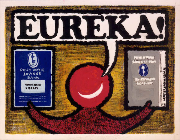 Stan Krol eureka gpo poster artwork 1960