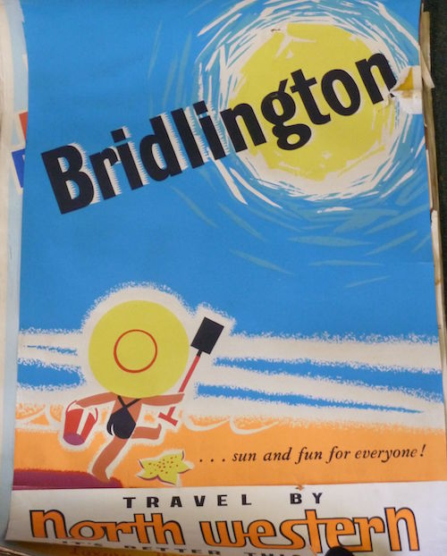 Bridlington Coach poster North Western Coaches