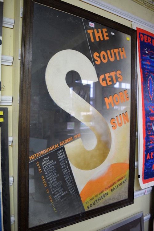 Paxton Chadwick, 'The South Gets More Sun', a 1930s Southern Railway Poster 