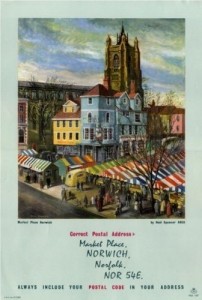 Norwich Market, GPO poster