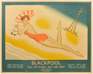 A quad royal poster, BLACKPOOL, by Dickens