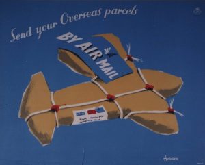Pieter Huveneers Royal Mail airmail poster