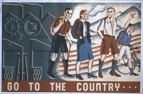 Lilian Dring Youth Hostel Poster 1940